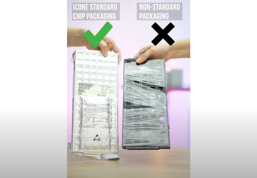 The chip packaging will be damaged，S9S12HA48JOCLL onlinecomponents application integrated circuit.