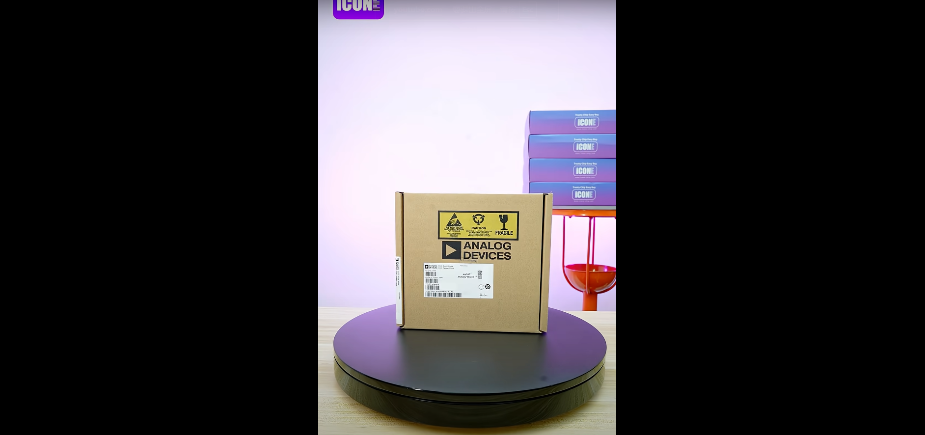 Unboxing of the electronic components ADP2504ACPZ-3.3 ICONCIHP | ICONCIHP Website www.icone-chip.com