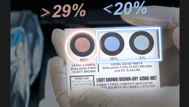 What if the electronic components get damp? IC chip moisture-proof solution.