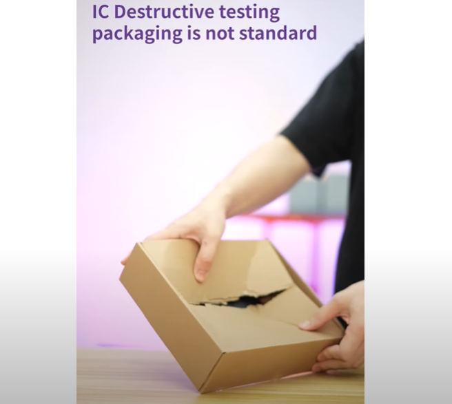IC CHIP standard packaging destructive testing，MICROCHIP |ICONE-chip