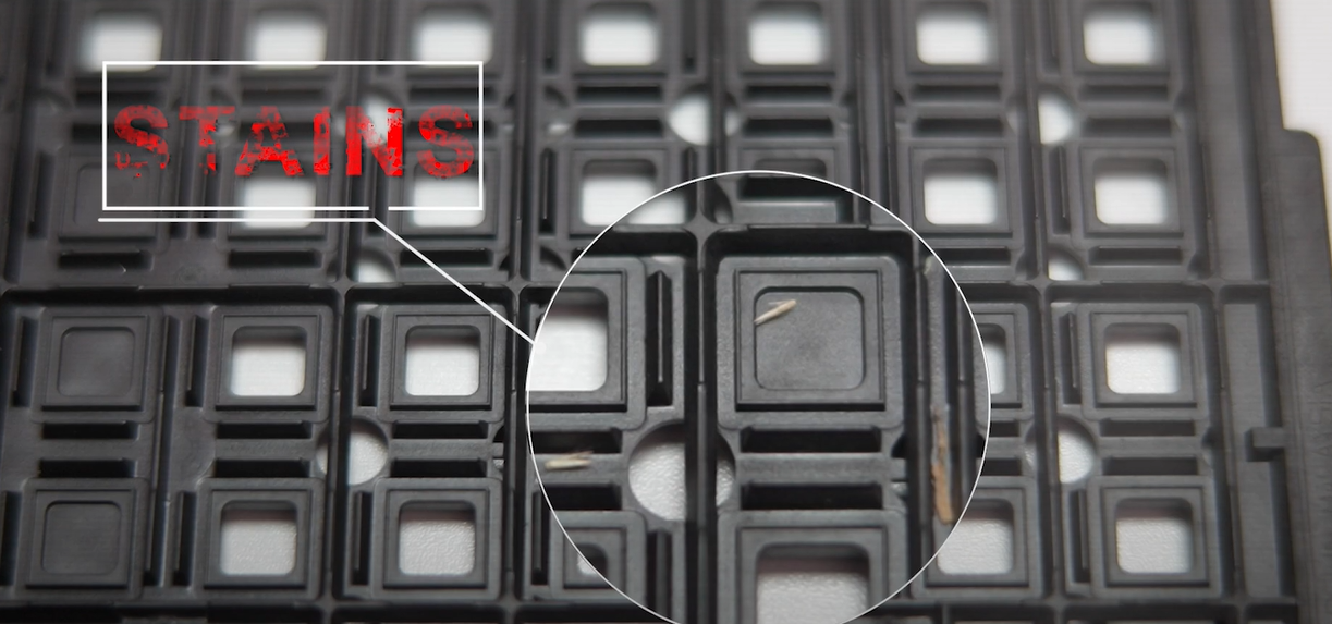 Ic tray quality problems caused, integrated circuit packaging