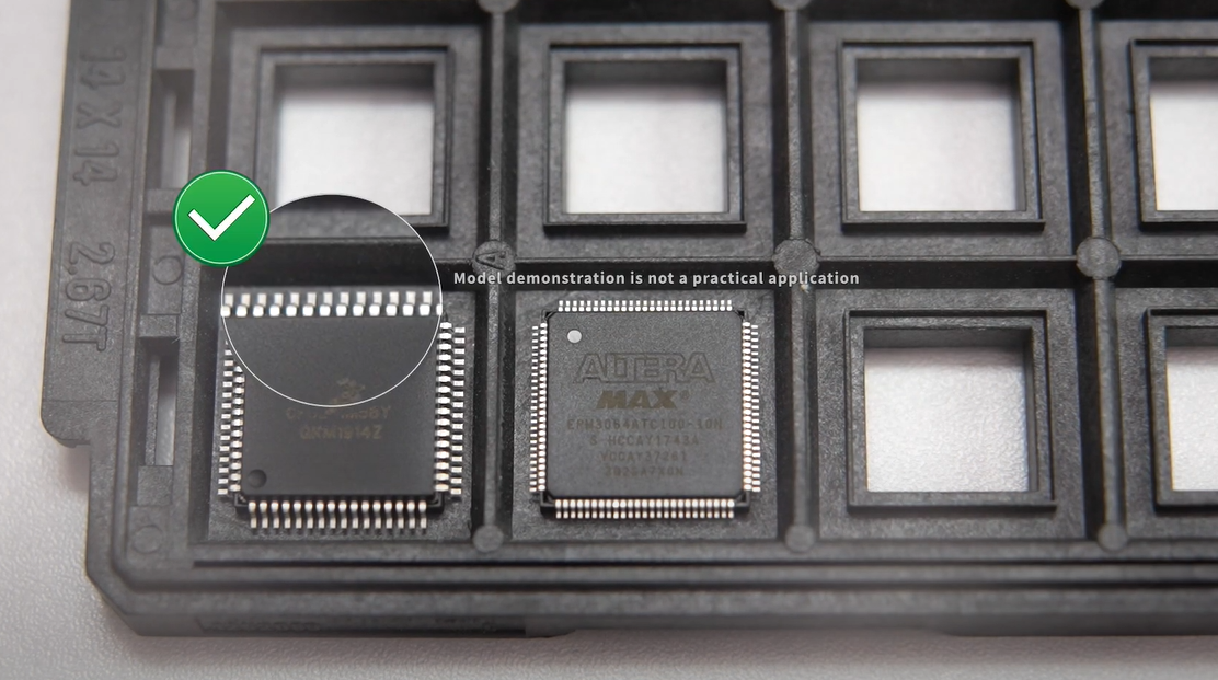Ic components pins bending reason