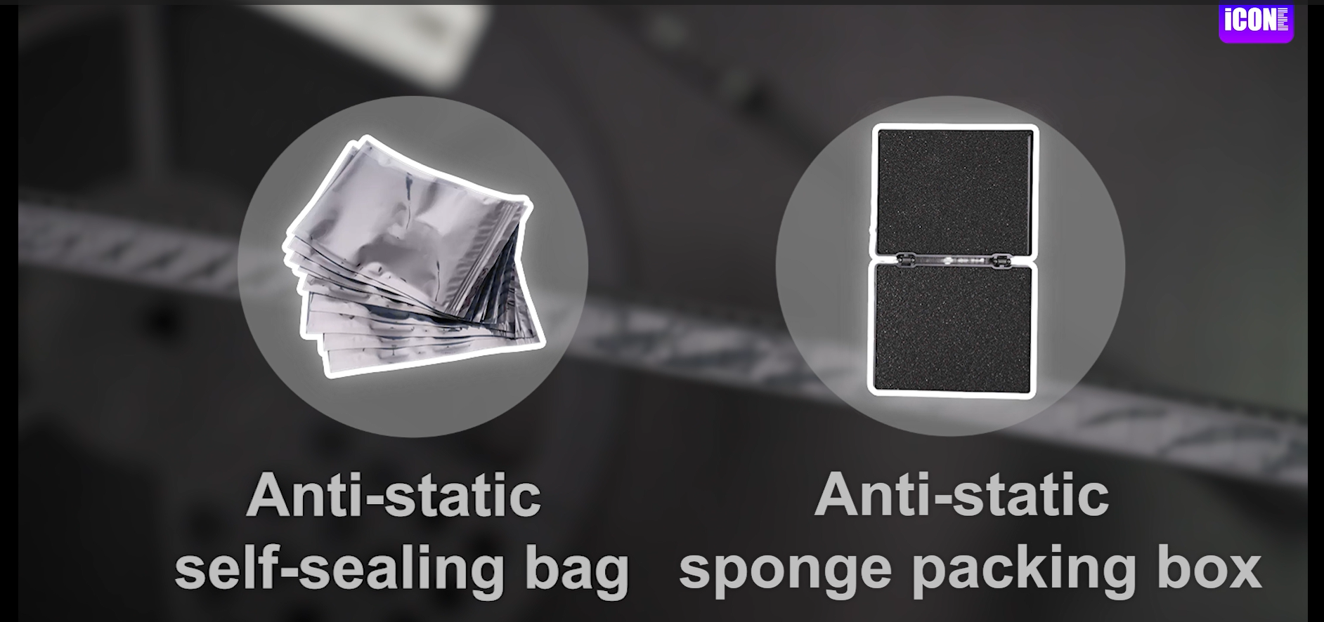 Packaging instructions for component and chip sample