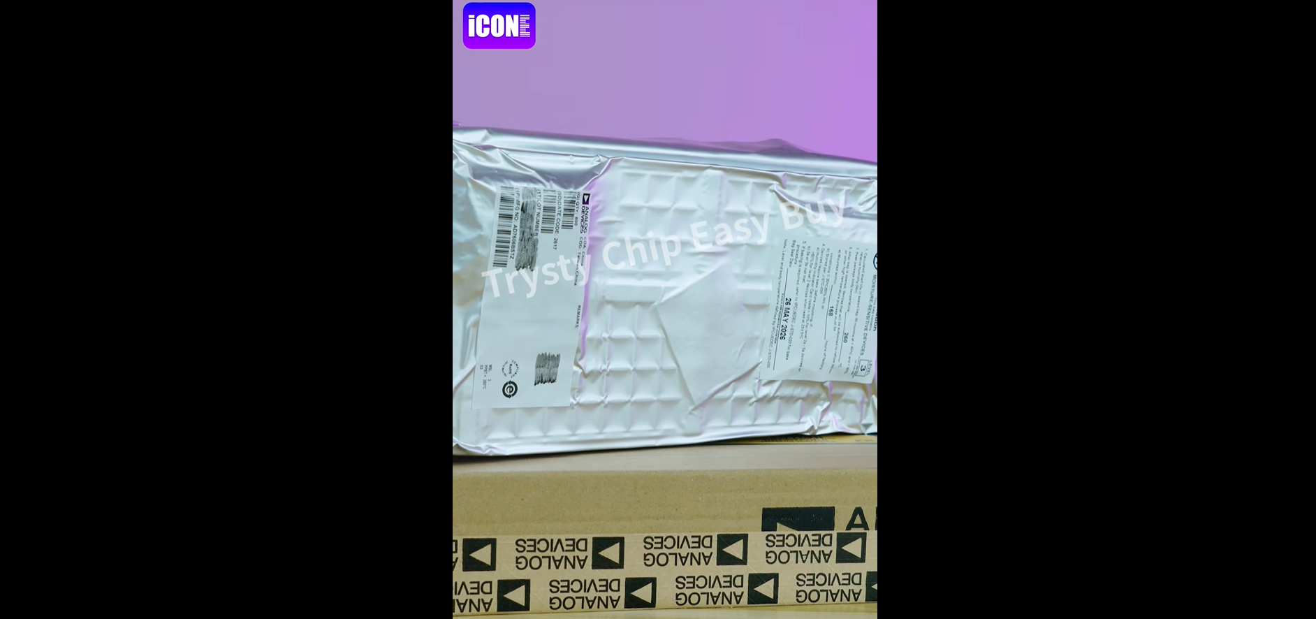 AD7606BSTZ ADCs - Analog to Digital Converters Unboxing of the electronic components. | ICONECIHP