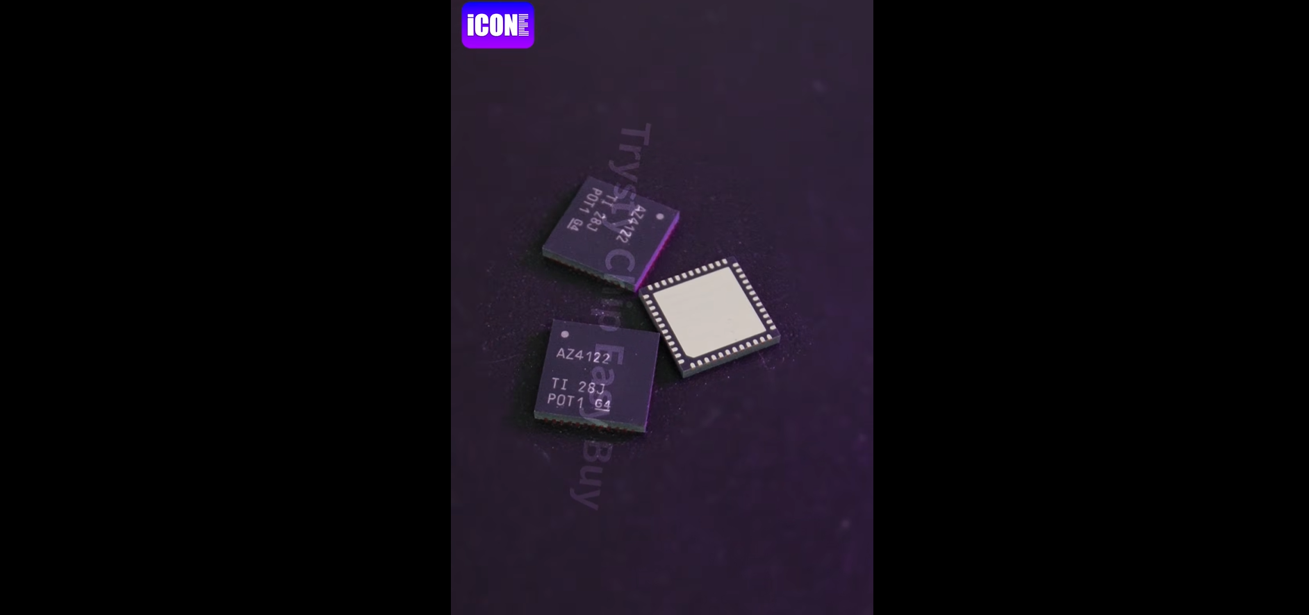 ADS4122IRGZT ADCs - Analog to Digital Converters, Unboxing of the electronic components.| ICONECIHP
