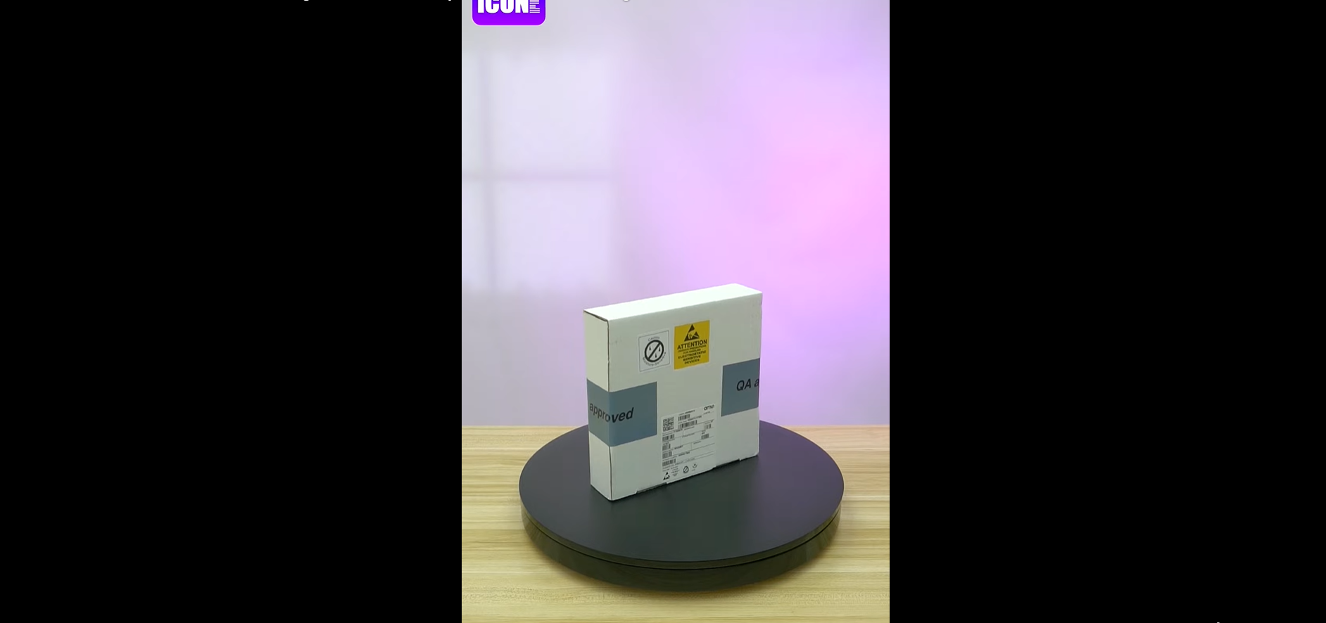 AS5047U-HTSM Hall Effect Sensor Unboxing of the electronic components.