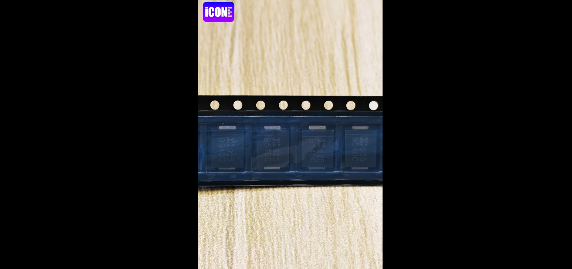  B540C-13-F Schottky Diodes & Rectifiers, Unboxing of the electronic components.| ICONECIHP Webs