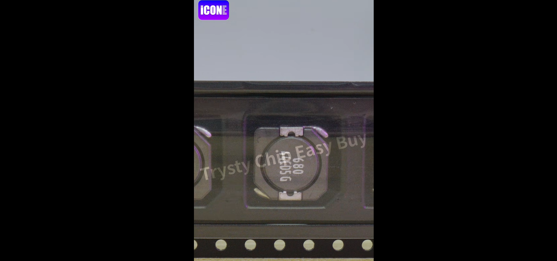 DR1040-680-R Power Inductors - SMD, Unboxing of the electronic components.| ICONECIHP Website