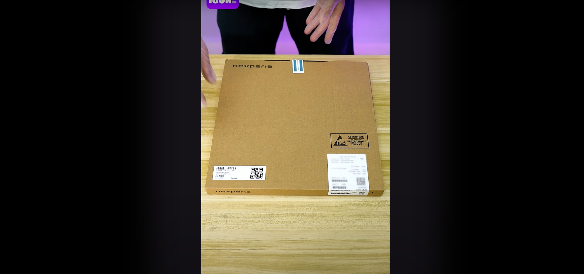 Unboxing of the electronic components HEF4093BT,653 | ICONCIHP Website www.icone-chip.com/