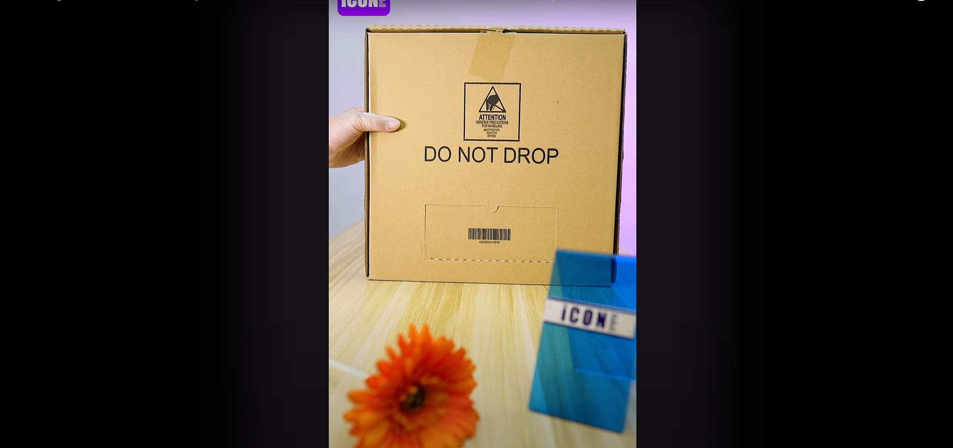 Unboxing of the electronic components ISO1050DUBR | ICONCIHP Website www.icone-chip.com/