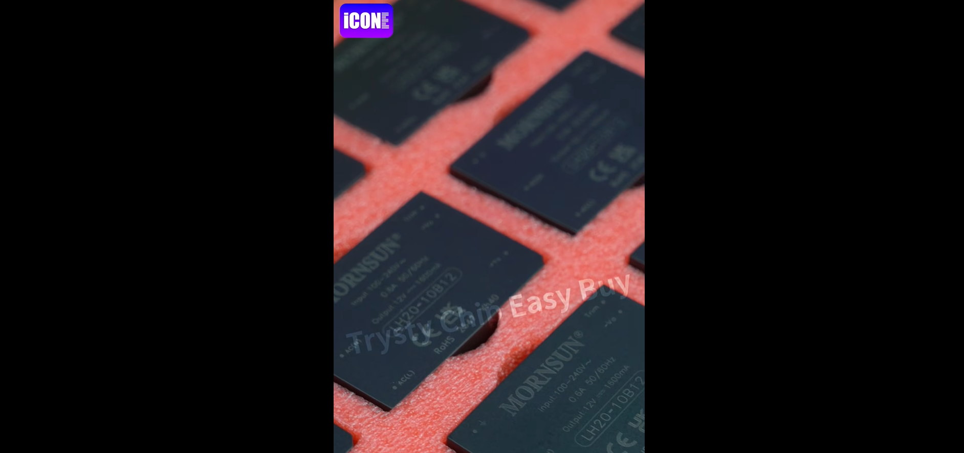 LH20-10B12 AC-DC Module Power Supply, Unboxing of the electronic components. | ICONECIHP Website