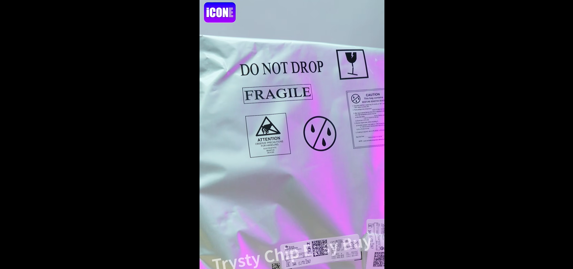 LMV358AIDGKR Operational Amplifiers, Unboxing of the electronic components. | ICONECIHP Website