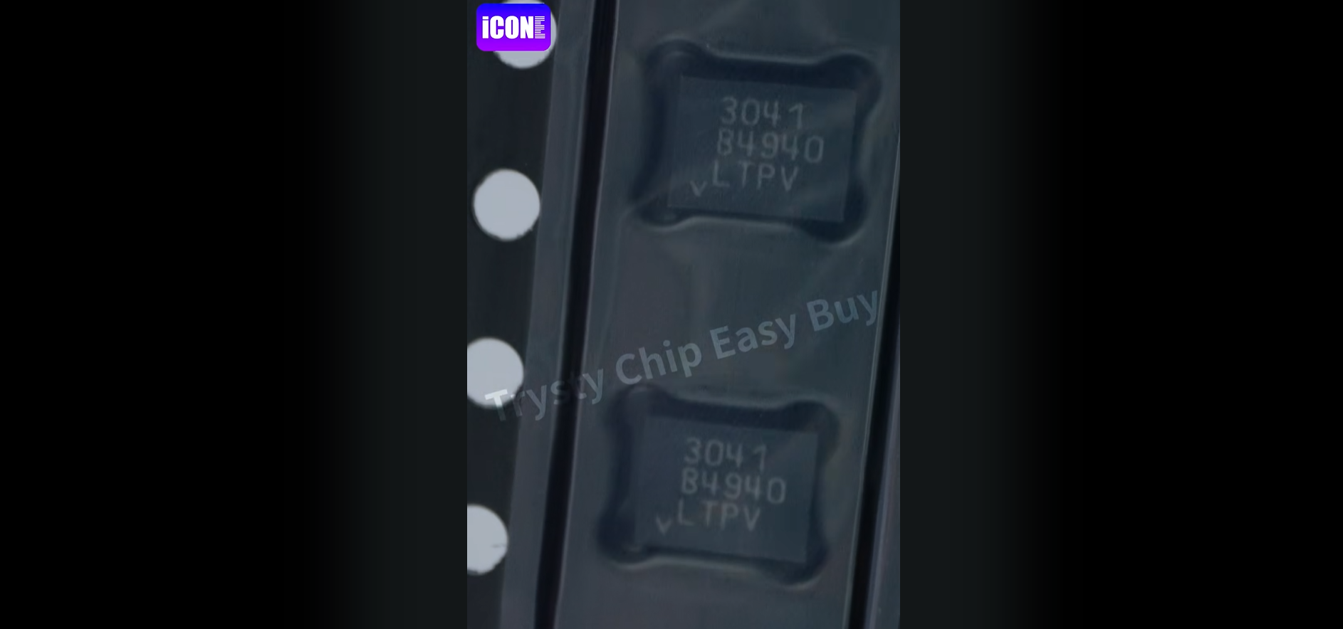 LT3041ADE#TRPBF LDO Voltage Regulators, Unboxing of the electronic components.| ICONECIHP Website