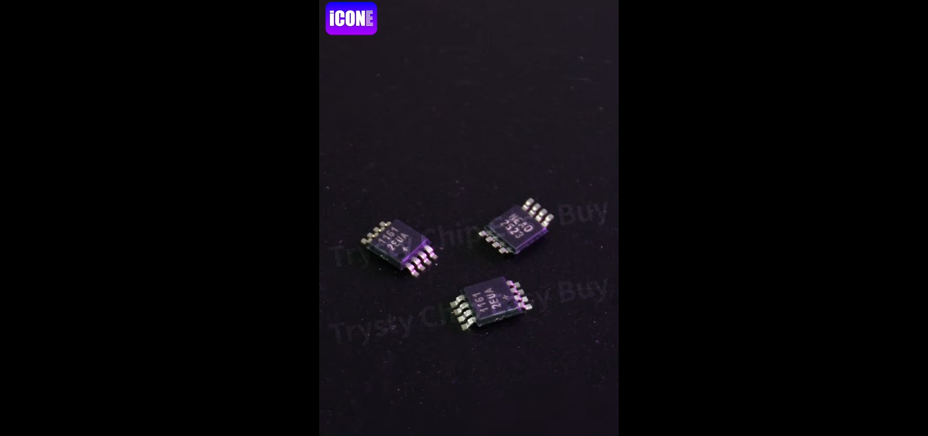 MAX11612EUA+T ADCs - Analog to Digital Converters Unboxing of the electronic components.| ICONECIHP
