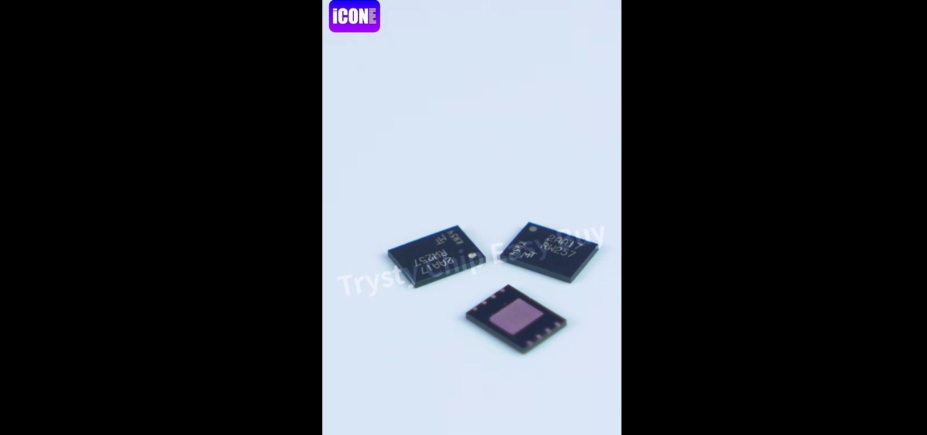 MT25QU01GBBB1EW9-0SIT NOR Flash, Unboxing of the electronic components.| ICONECIHP Website