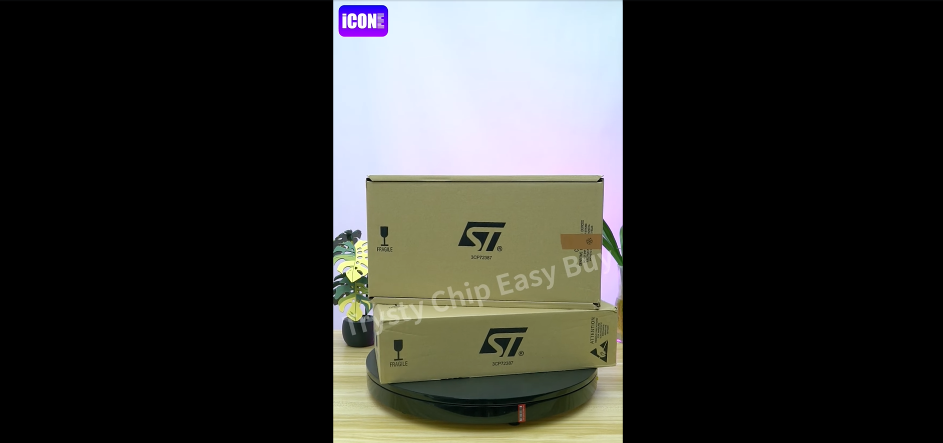 STM32F103C8T6 ARM Microcontrollers Cortex-M4 32bit(MCU), Unboxing of the electronic components.