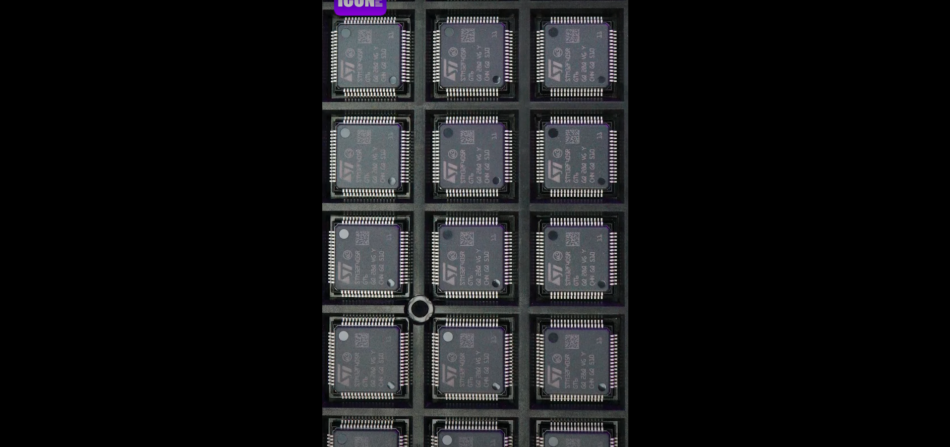 Unboxing of the electronic components STM32F405RGT6 | ICONCIHP Website www.icone-chip.com/