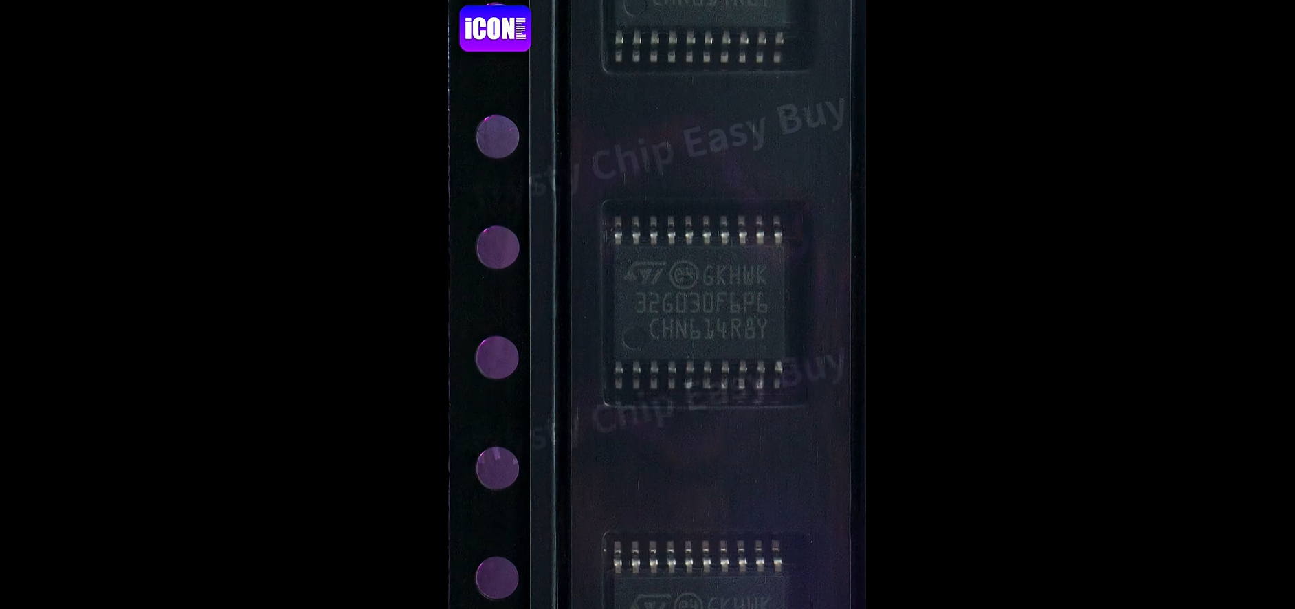 STM32G030F6P6TR ARM Microcontrollers - MCU, Unboxing of the electronic components| ICONECIHP Website