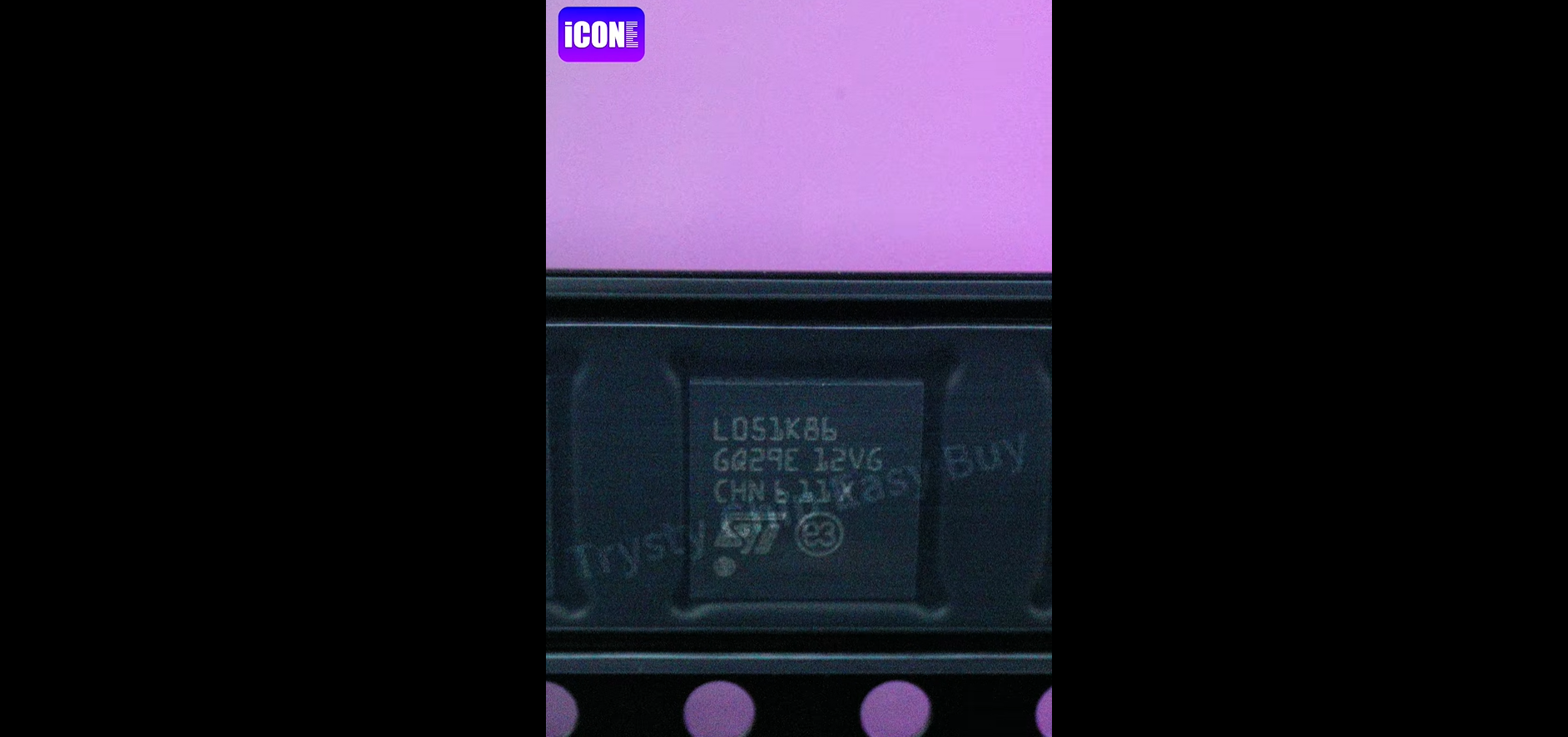 STM32L051K8U6TR ARM Microcontrollers - MCU, Unboxing of the electronic components.|ICONECIHP Website
