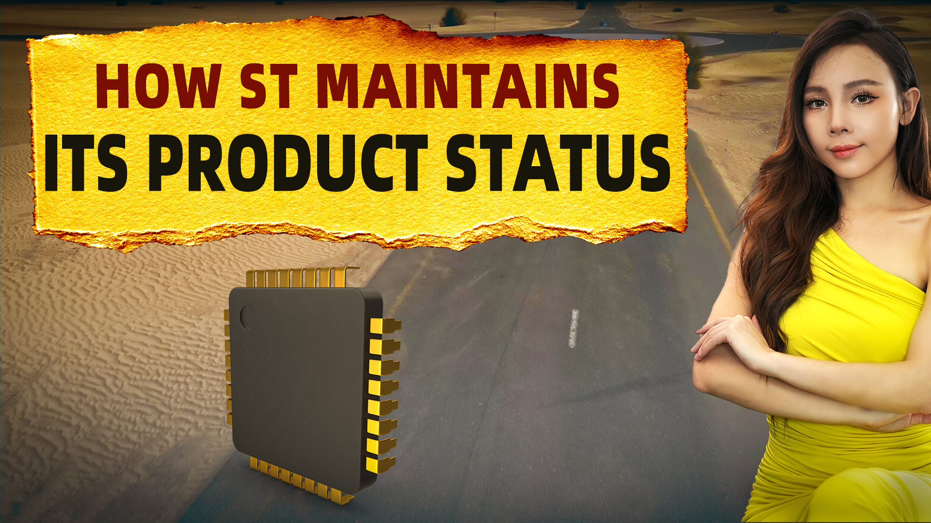 How ST Semiconductor maintains its product status?