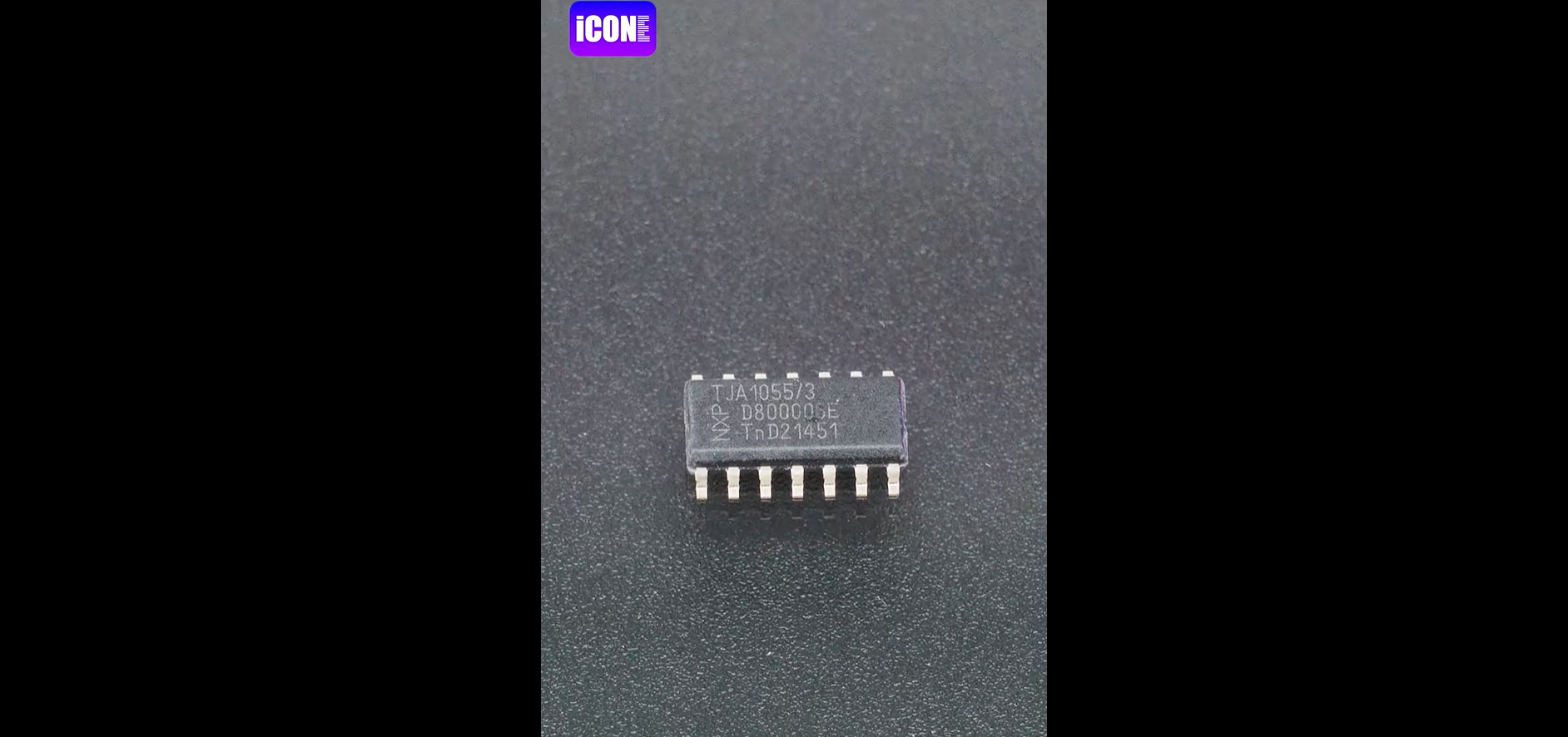 TJA1055T/3/1 CAN Transceiver Unboxing of the electronic components. | ICONCIHP