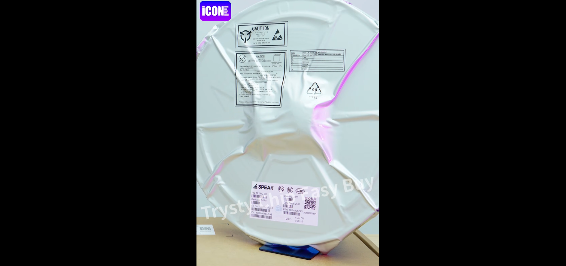 TP2312-SR Operational Amplifiers, Unboxing of the electronic components. | ICONECIHP Website