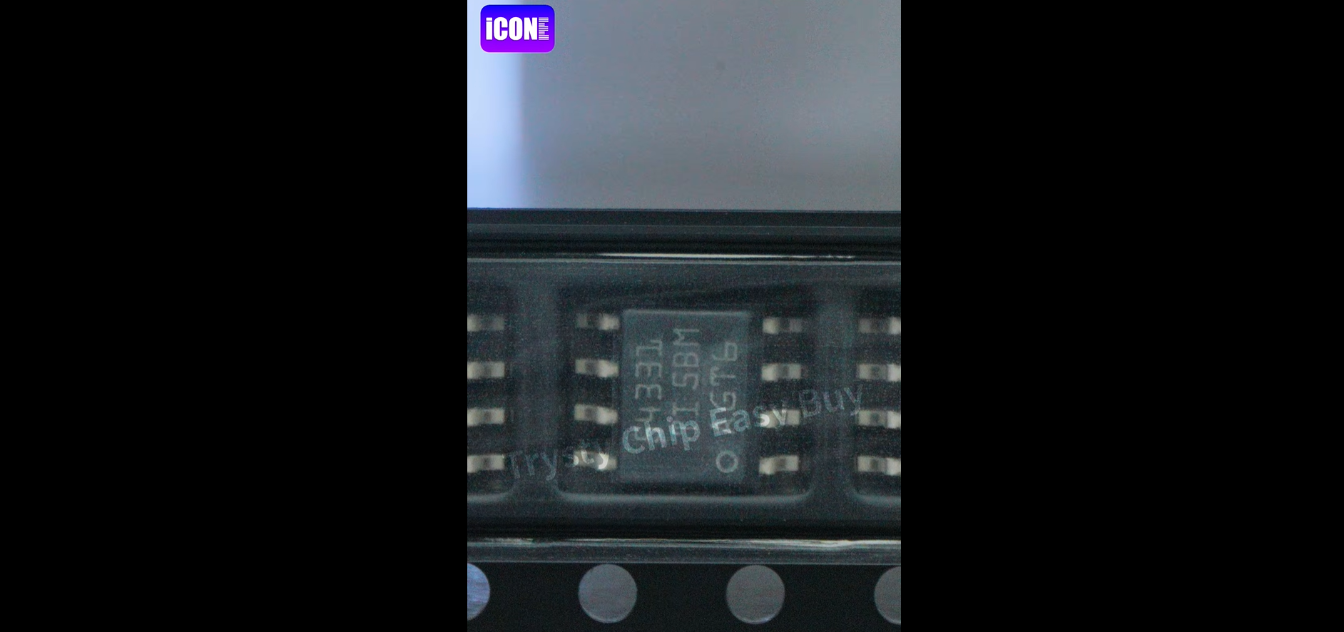 TPS54331DR Switching Voltage Regulators, Unboxing of the electronic components.| ICONECIHP Website