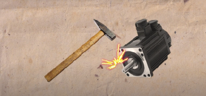 How to quickly break a servo motor?