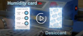 Packaging instructions for component and chip sample