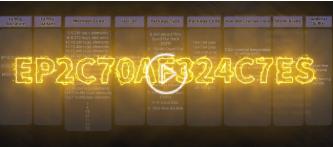 Altera cyclone Naming rules,EP2C70AF324C7ES