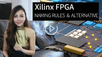 Xilinx FPGA naming rules and Alternative parameters and about speed grade.