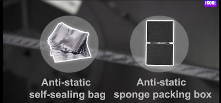 Packaging instructions for component and chip sample
