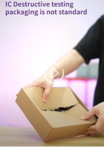 IC CHIP standard packaging destructive testing，MICROCHIP |ICONE-chip