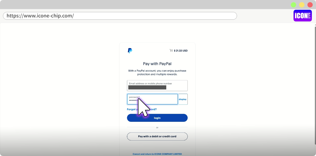 How to Place a component Order at Iconechip